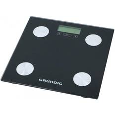 Grundig Weegschalen voor badkamer Grundig Weegschaal Met Lichaamsanalyse 180 kg Zwart