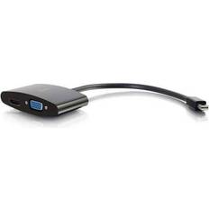 C2G 8in Mini DisplayPort to HDMI/VGA