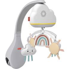 Rainbow Showers Bassinet To Bedside Mobile