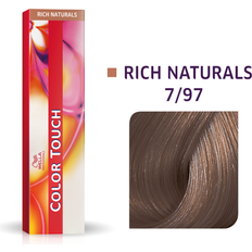 Wella toning 7 Wella Semi-permanent colours Color Touch No. 7/97 Medium Blonde Cendre 60ml