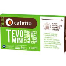 Cafetto Tevo Mini Espresso Machine Cleaning 8 Tablets