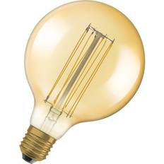 Osram Vintage 1906 LED E27 Globe Filament Gold 125mm 5.8W 470lm 822 Dimmable