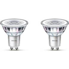 Philips LED pære LEDClassic 4,6W/840 (50W) 2-pak GU10