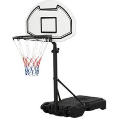 Basketball Stands Homcom Basketball Stand and Hoop Black