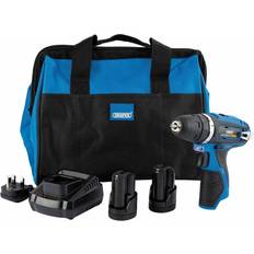 Drill Function Set Draper 99718 Storm Force 10.8V Rotary Drill Kit (2 x 1.5Ah Batteries)