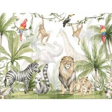 Jungle Safari Wall Mural (WT46719)