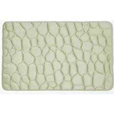 Homescapes Memory Foam Pebble Sage Green Bath