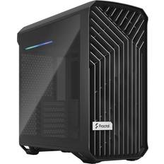 Fractal design torrent tg Fractal Design Torrent Compact Black TG Dark Tempered Glass High-Airflow ATX Computer Case