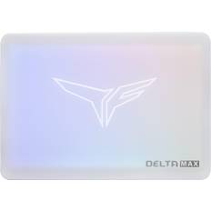 Ssd rgb TeamGroup T-FORCE DELTA MAX WHITE RGB LITE 2.5' 1TB SATA III 3D NAND Internal Solid State Drive (SSD) T253TM001T0C425