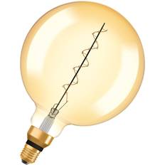 Osram Vintage 1906 LED E27 Globe Filament Gold 200mm 4.8W 400lm 822 Extra Warm White Dimmable