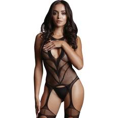 Le Désir Suspender Catsuit black