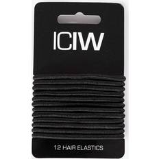 Sport Hair Ties 12-pack Black