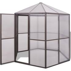 vidaXL drivhus 240 211 aluminium