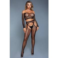 Sexlegetøj Be Wicked Run The World 2-piece Garter Set S-L