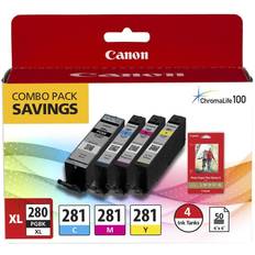 Canon PGI-280XL/CLI-281 (4 Pack)