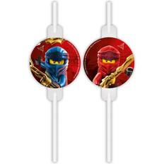 LEGO Ninjago Sugerør 4 stk