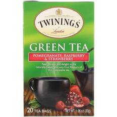 Raspberry Tea Twinings Green Tea Pomegranate Raspberry & Strawberry 20