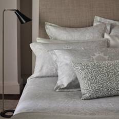 Gris - Soie Housses de couette Zoffany Elswick Paisley Super Kingsize Housse de couette Argent, Gris