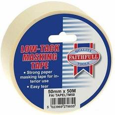 Faithfull FAITAPELTM50 Low Tack Masking Tape 50mm