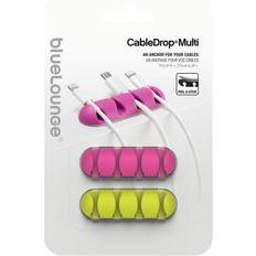 Adhesive cable holder Bluelounge Cabledrop kabelholder multi