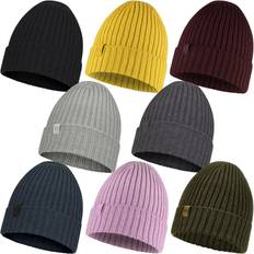 Homme - Jaune Bonnets Buff Bonnet Knitted Hat - Marron