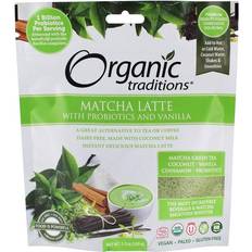 Organic Traditions Matcha Latte with Probiotics 5.3