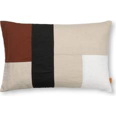 Lin Textiles Ferm Living Part Part Cinnamon 60 x 40 cm - Marron Coussin de Décoration Complet (60x40cm)