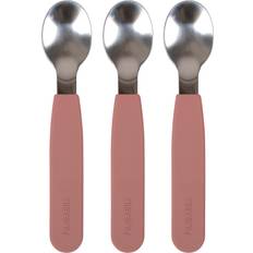 Silicone Spoons 3-pack Rose