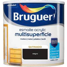 Negro Pinturas acrílicas "Akrylfärg Bruguer Svart Akryllack (250 ml)