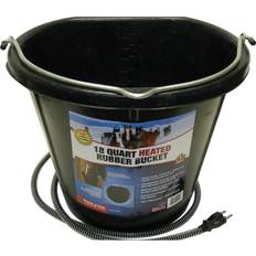 Cooking Equipment Heated Rubber Flat-Back Bucket 18 Quart