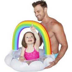 Plastic Inflatable Mattress BigMouth Lil' Rainbow Float