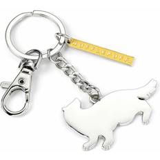 Harry Potter Hufflepuff Badger and Bar Charm Keyring