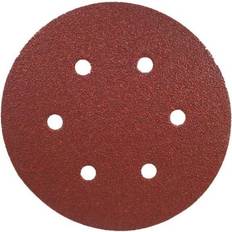 Klingspor 150mm 6 Hole Paper Sanding Discs 80G