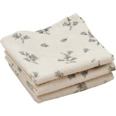 Gris Lingettes & Gants de Toilette Garbo&Friends Essui-mains Bluebell Terry lot de 3 30x30 cm