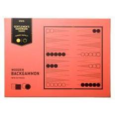 Backgammon trä Gentlemen's Hardware Backgammon Akacia Trä