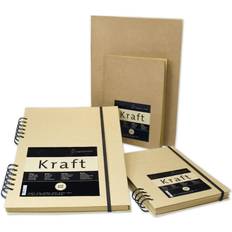 Gul Skitse- & Tegneblok Hahnemuhle Kraft Paper sketch 120g A5