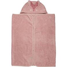 Pippi Babyhåndklæder Pippi Baby Towel w. Hood Misty Rose