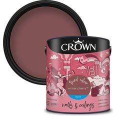 Paint Crown Matt Emulsion Paint Winter Cherry Wall Paint, Ceiling Paint 2.5L