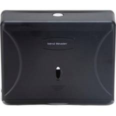 Mind Reader Multi-Fold Towel Dispenser, Towel W 14 H, Black