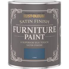 Paint Rust-Oleum Satin Paint Cobalt Wood Paint 0.75L