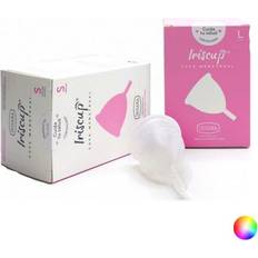 Antibacteriano Protecciones Menstruales Transparent Menstrual Cup Iriscup Platinum Silicone Size