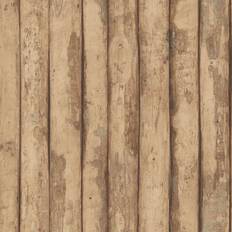 Homestyle Noordwand Wallpaper Old Wood Brown