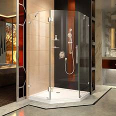 Shower Trays DreamLine Prism Lux 40-3/8 Frameless Hinged Shower Enclosure