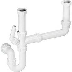 Kitchen Sinks Mcalpine McAlpine SK2 Standard Double Bowl Sink Kit