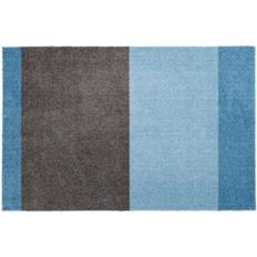 Blå - Gummi Dørmåtter Tica Copenhagen Stripes Horizontal Blå, Grå cm