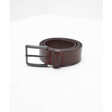 HUGO BOSS Azul Cinturones HUGO BOSS Gionio Leather Belt 50385358 Marrón