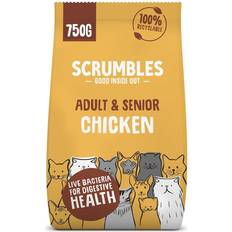 Dry cat food Scrumbles Scrumbles Dry Cat Food Chicken 750g