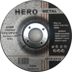 HERO Slibeskiver metal 7,0 x125 mm