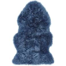 Blue Sheepskin Origins Genuine Blue 65x95cm