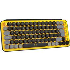 Logitech pop Logitech POP Keys Toetsenbord Geel